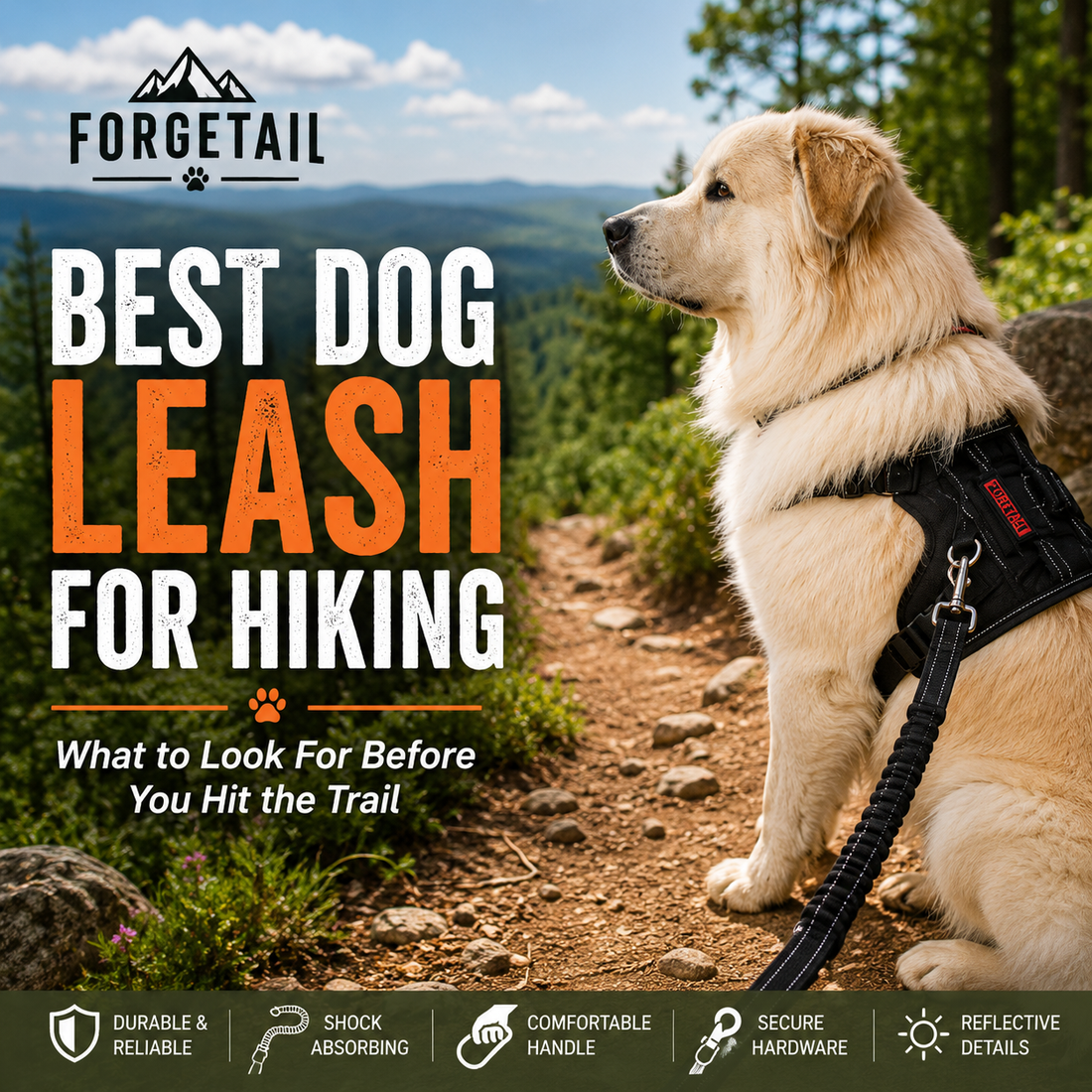 Best Dog Leash for Hiking: What to Look For Before You Hit the Trail