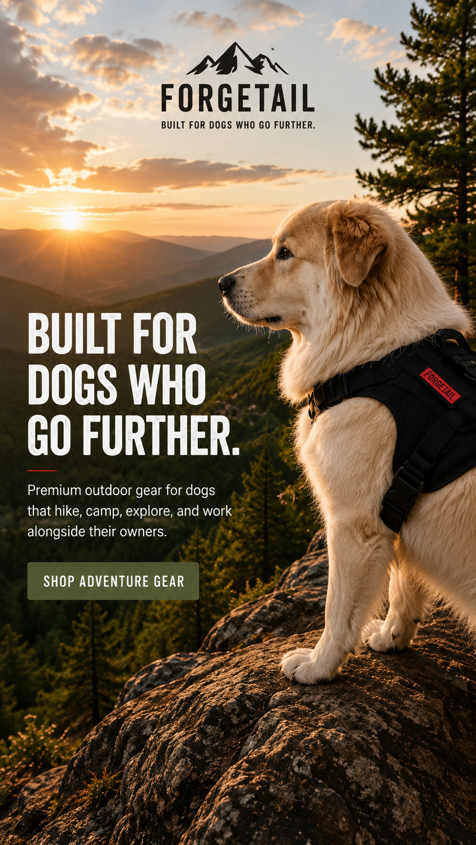 Forgetail TrailGuard Adventure Harness