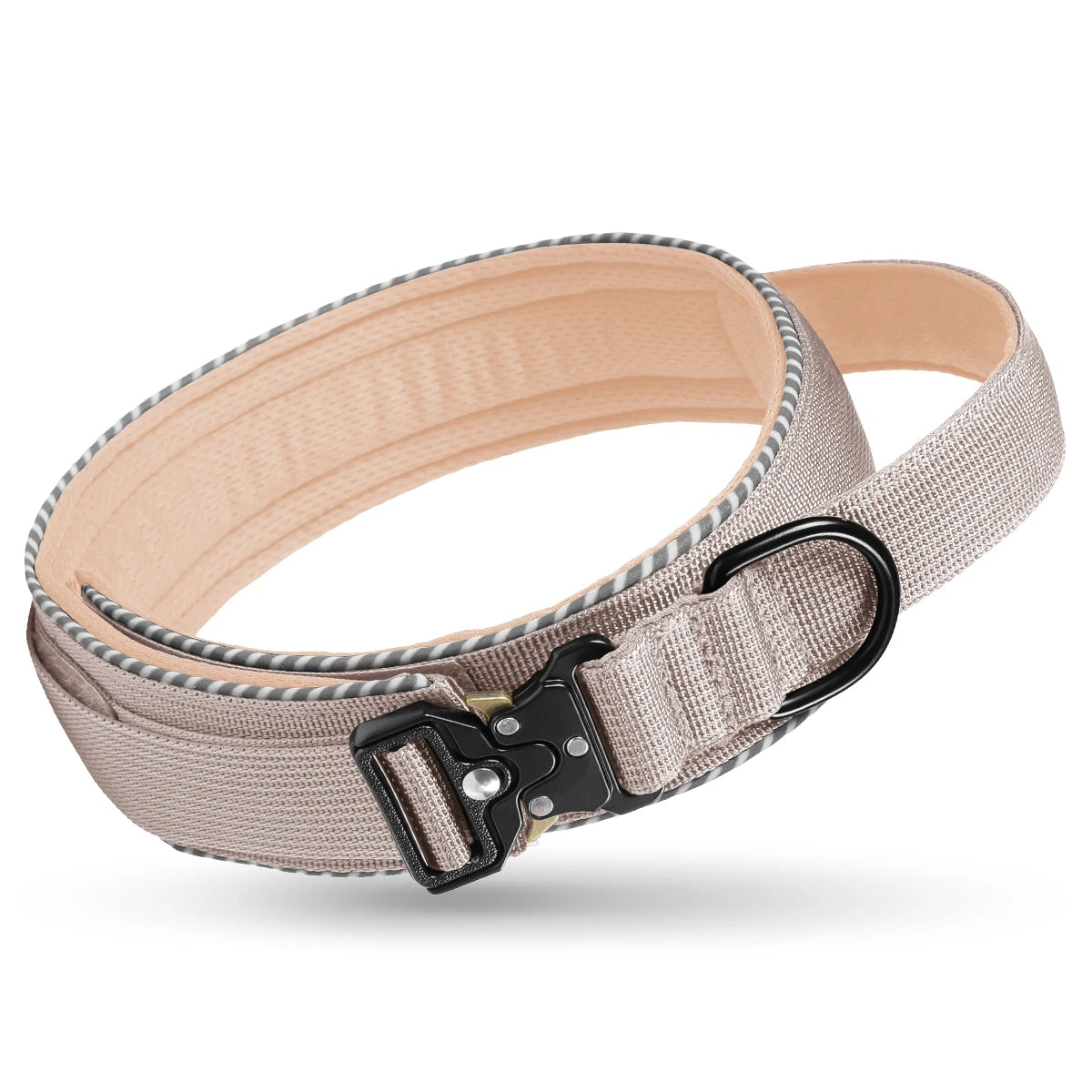 Forgetail TrailGuard Tactical Dog Collar | Adjustable Military Style Collar