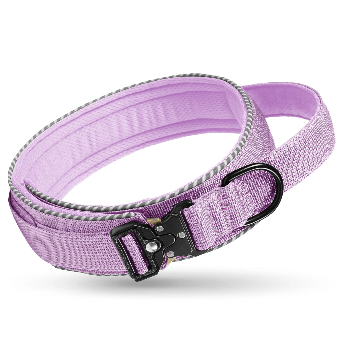 Forgetail TrailGuard Tactical Dog Collar | Adjustable Military Style Collar