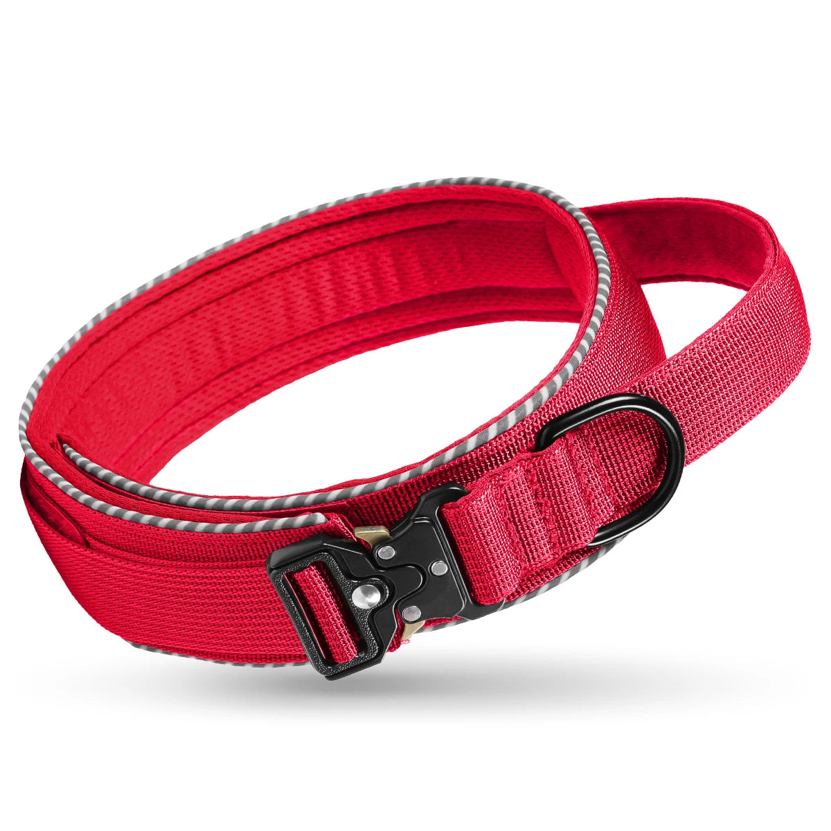 Forgetail TrailGuard Tactical Dog Collar | Adjustable Military Style Collar